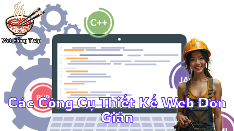 Các Công Cụ Thiết Kế Web Đơn Giản